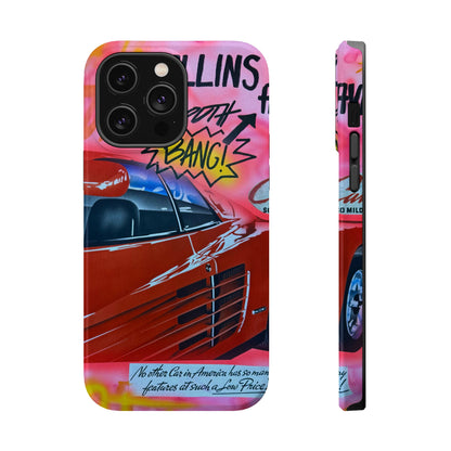 MagSafe "miami momentos" airbrush iPhone case