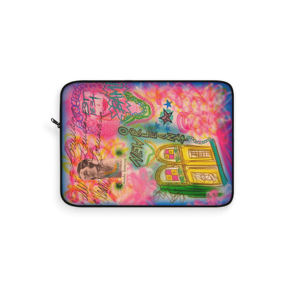 "new orleans, la" airbrush laptop sleeve