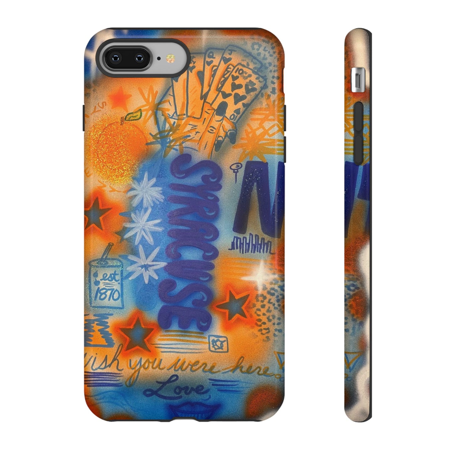 "syracuse, new york" airbrush iPhone case