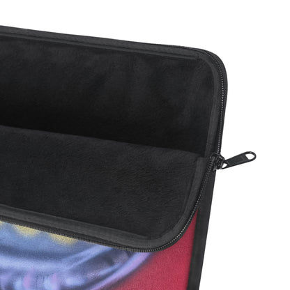 "bite me bling" airbrush laptop sleeve