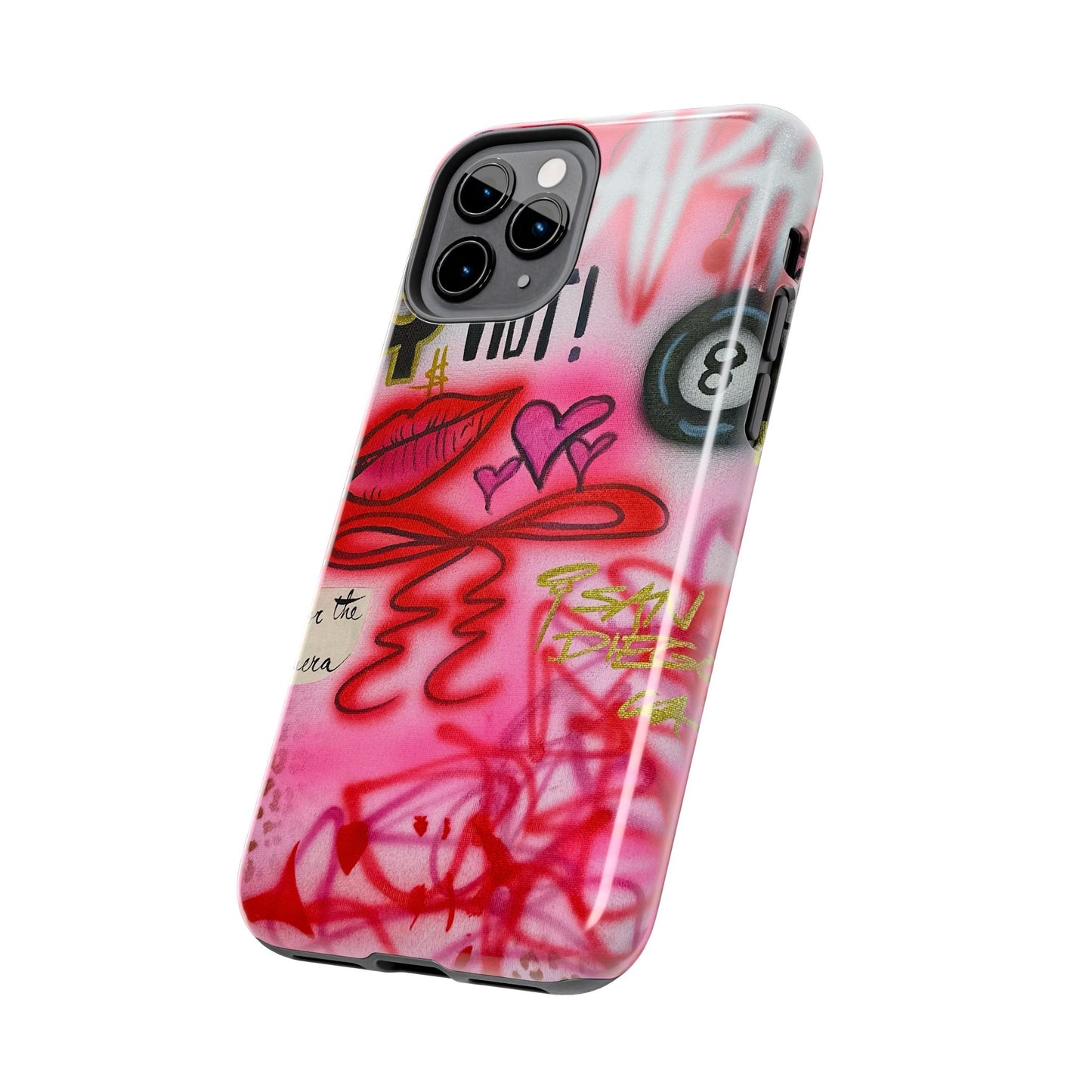 "IT girl" airbrush iPhone case