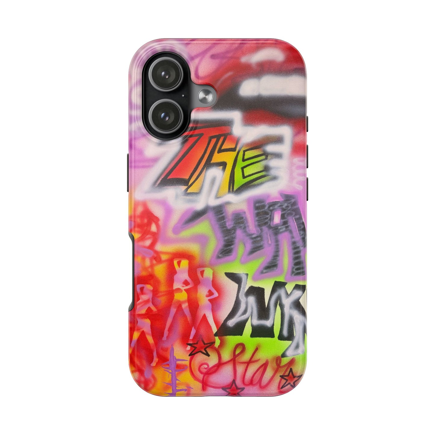 "wynwood gold" airbrush iPhone case