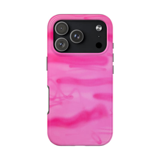 "pink camo" airbrush iPhone case