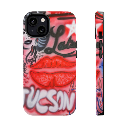 MagSafe "tucson, az" airbrush iPhone case
