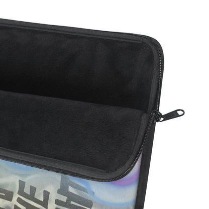 "into the night pt. 2" airbrush laptop sleeve