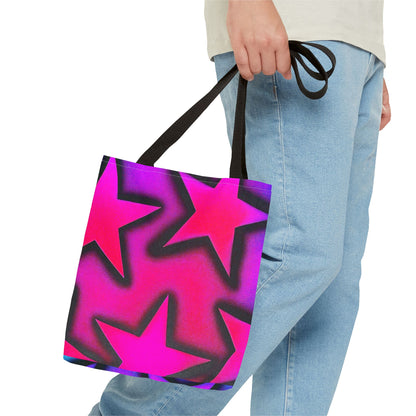 "ur a star pt. 2" airbrush tote bag