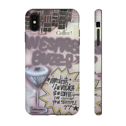 "espresso martini" airbrush iPhone case