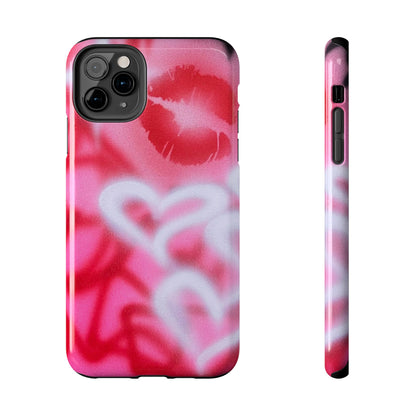 "romantic rush" airbrush iPhone case