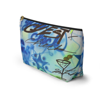"guest check" airbrush makeup pouch