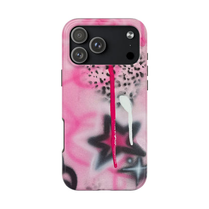 "pink cheetah" airbrush iPhone case