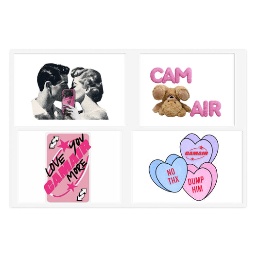 vday airbrush sticker sheet
