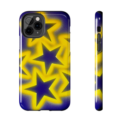 "cosmic crush" airbrush iPhone case