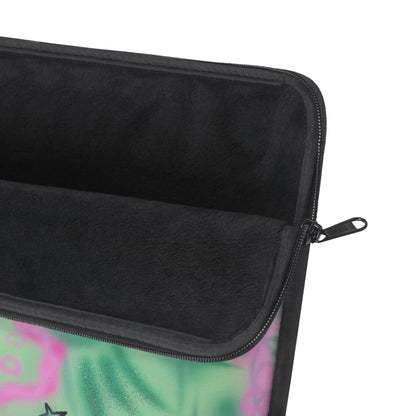 "matcha!" airbrush laptop sleeve