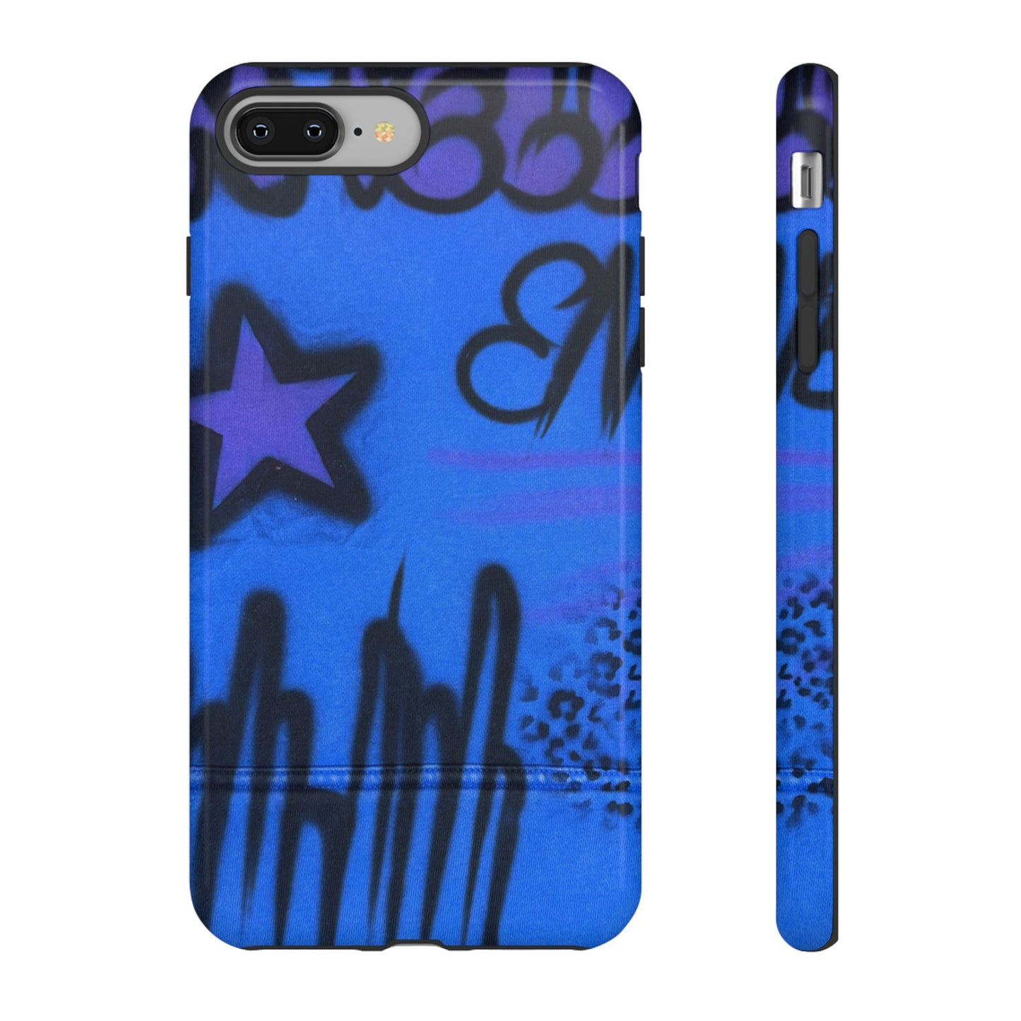 "infamous indigo" airbrush iPhone case