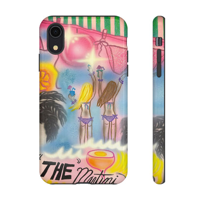 "kinis & tinis" airbrush iPhone case