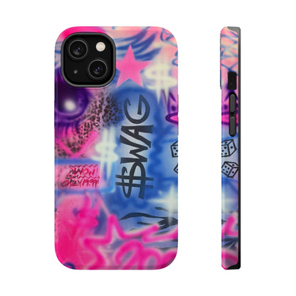 MagSafe "$wag" airbrush iPhone case