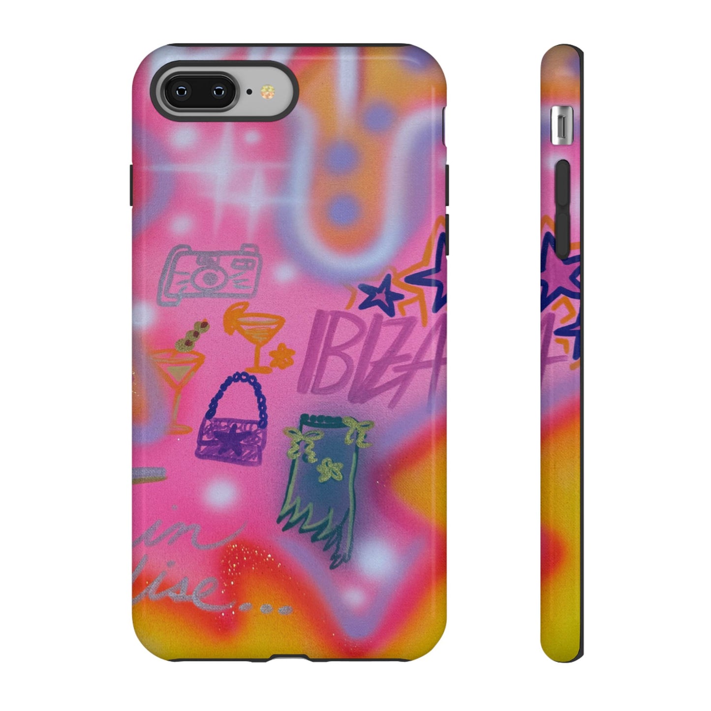 "ibiza" airbrush iPhone case