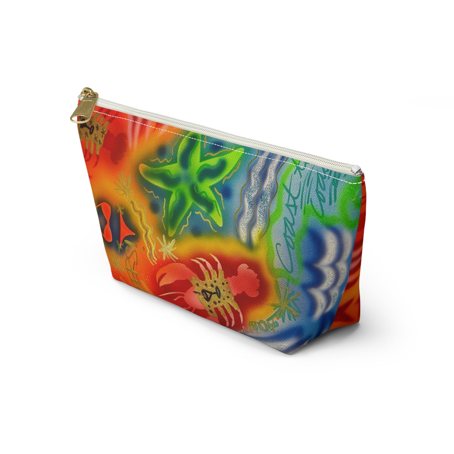 "tipsy lobster" airbrush makeup pouch