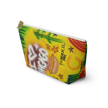 "chicago" airbrush makeup pouch