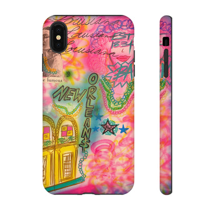 "new orleans, la" airbrush iPhone case