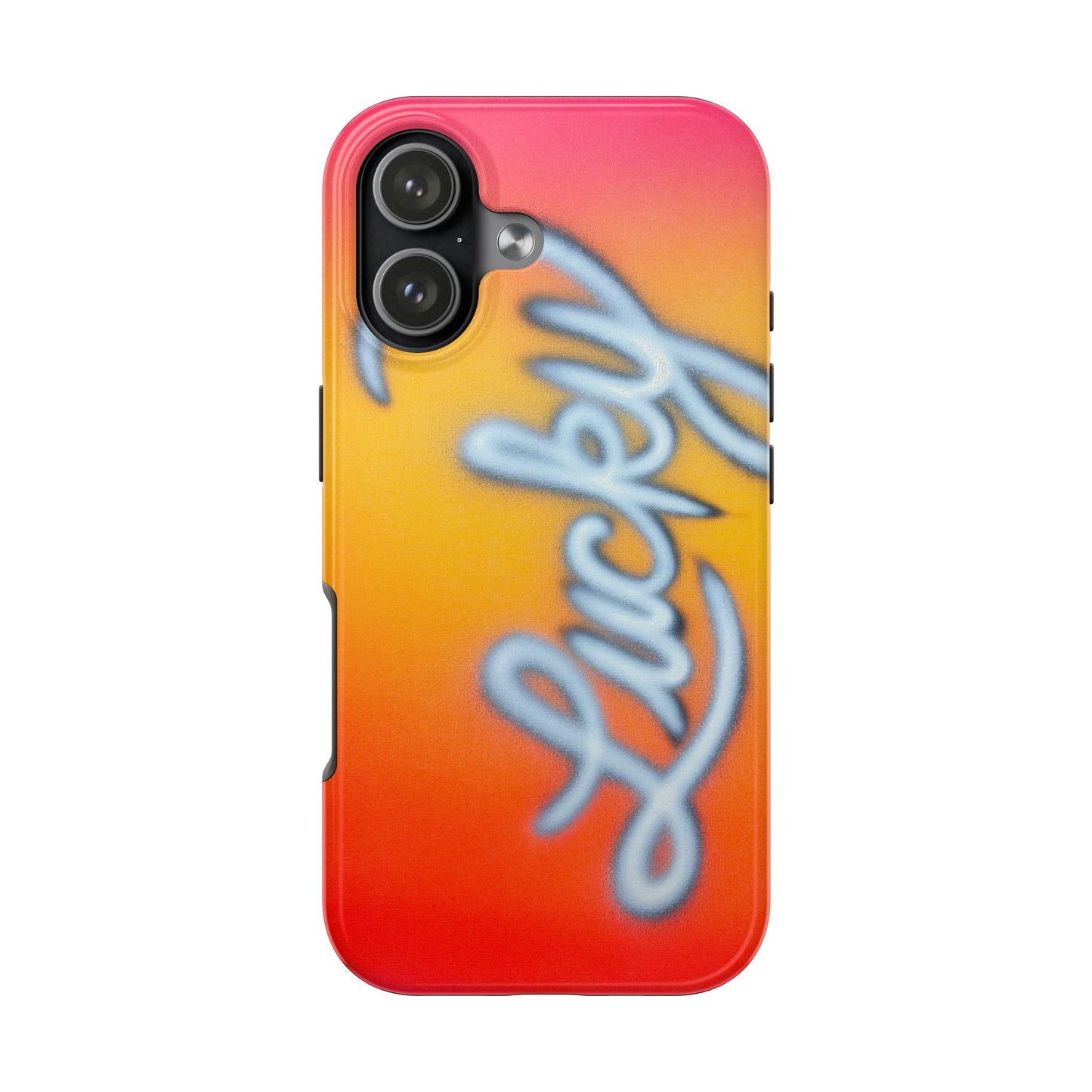 "lucky" airbrush iPhone case