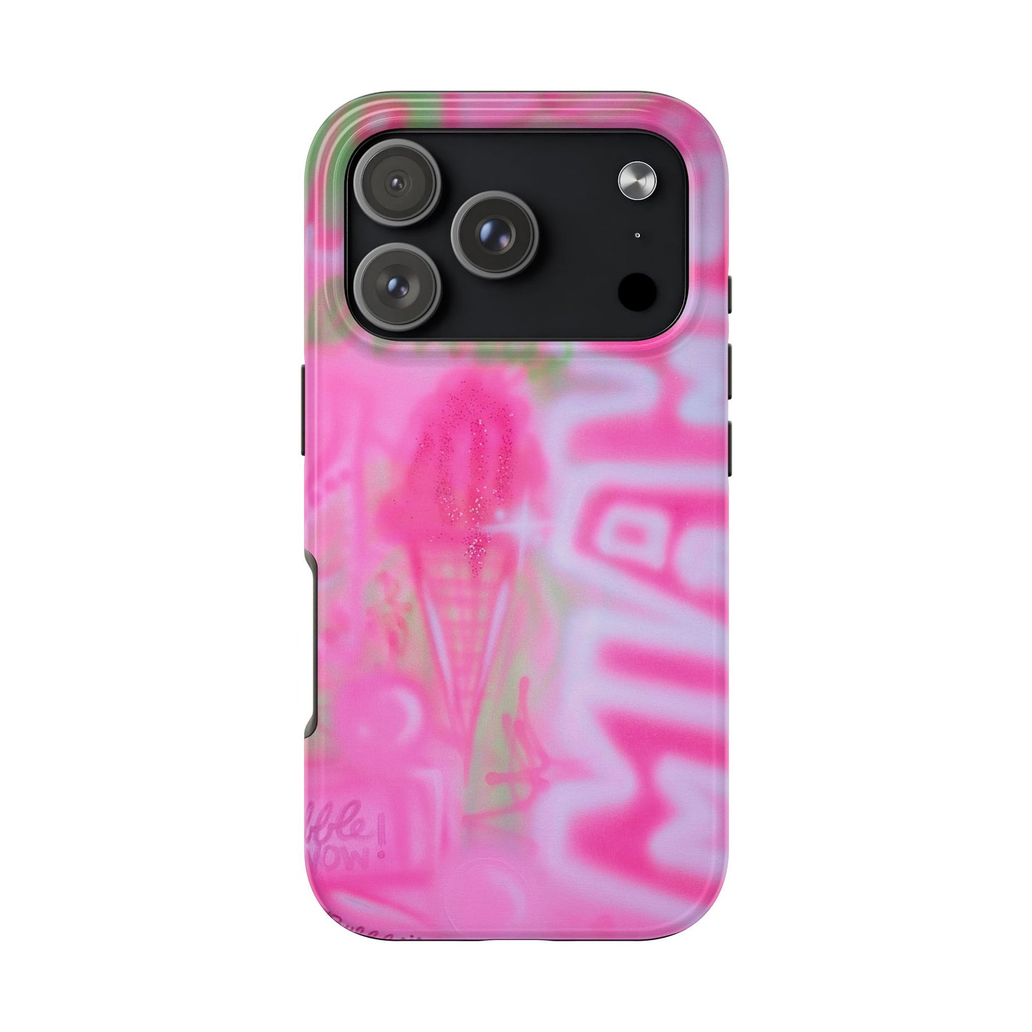 "sunset sorbet" airbrush iPhone case