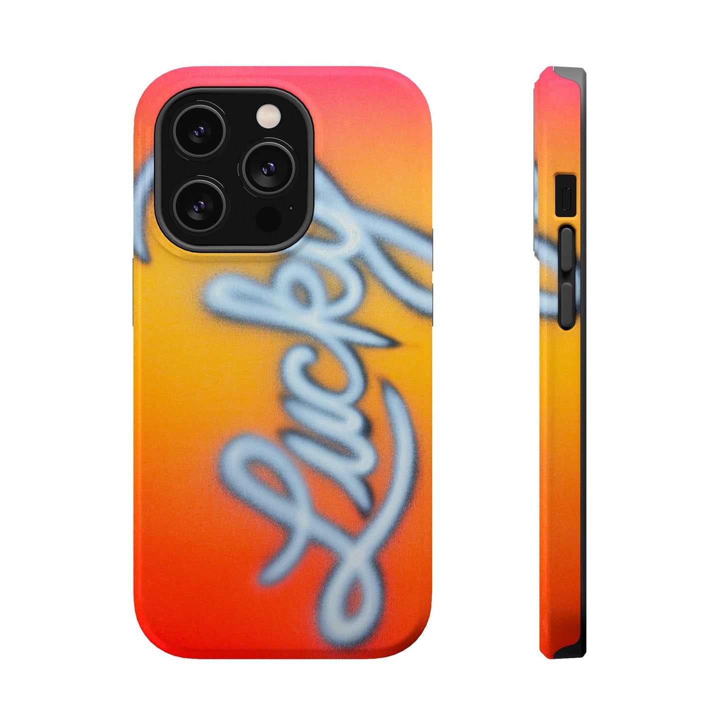 MagSafe "lucky" airbrush iPhone case