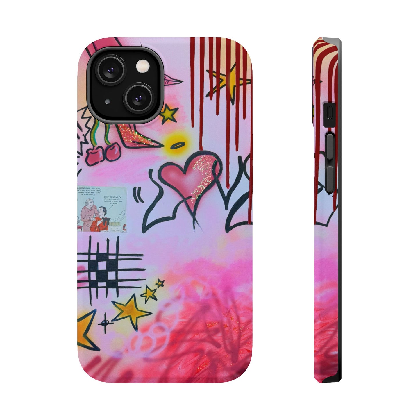 MagSafe "cherry. luvr" airbrush iPhone case