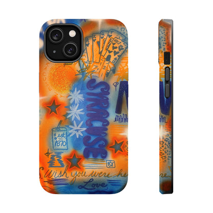MagSafe "syracuse" airbrush iPhone case