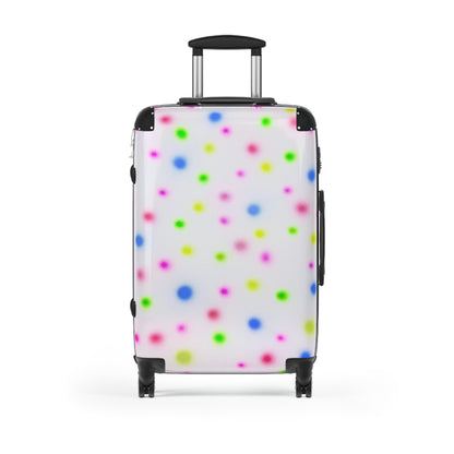 "birthday cake polka dot" airbrush suitcase