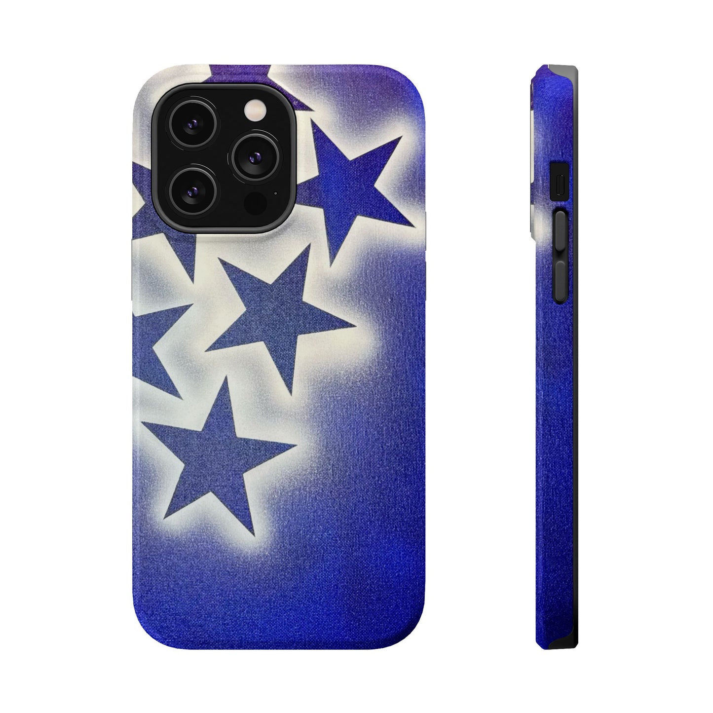 MagSafe "frosted galaxy" airbrush iPhone case