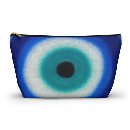 "evil eye" airbrush makeup pouch
