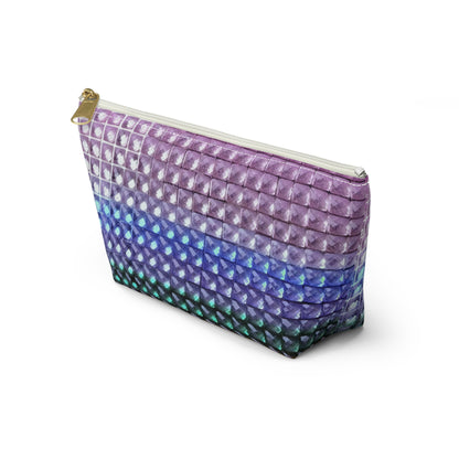 "multicolor studs" airbrush makeup pouch
