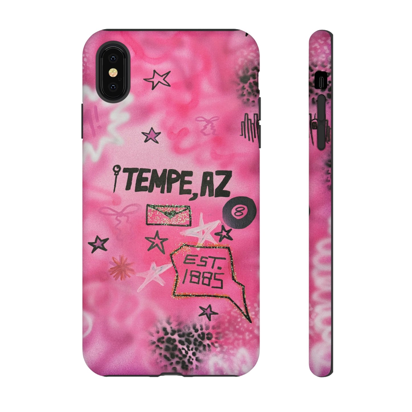 "arizona state university pt. 2" airbrush iPhone case