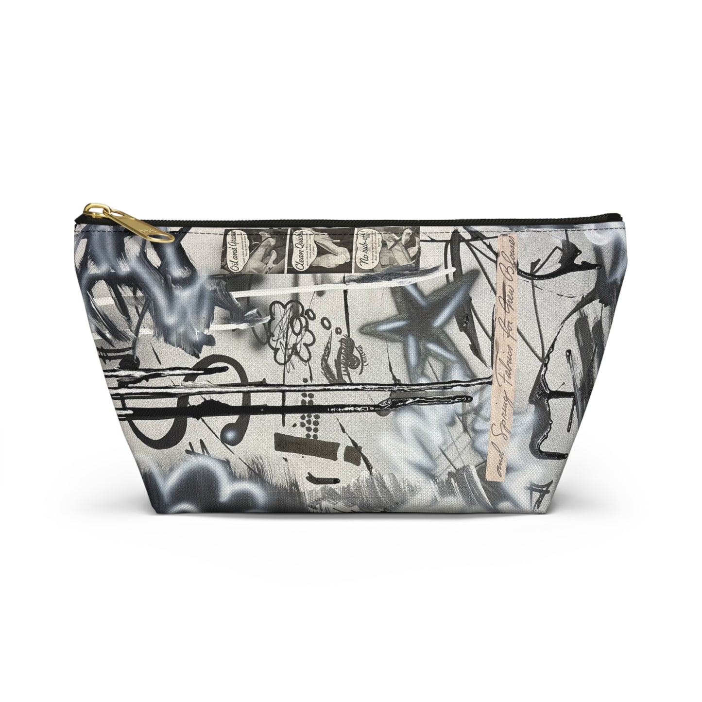 "monochrome mood" airbrush makeup pouch