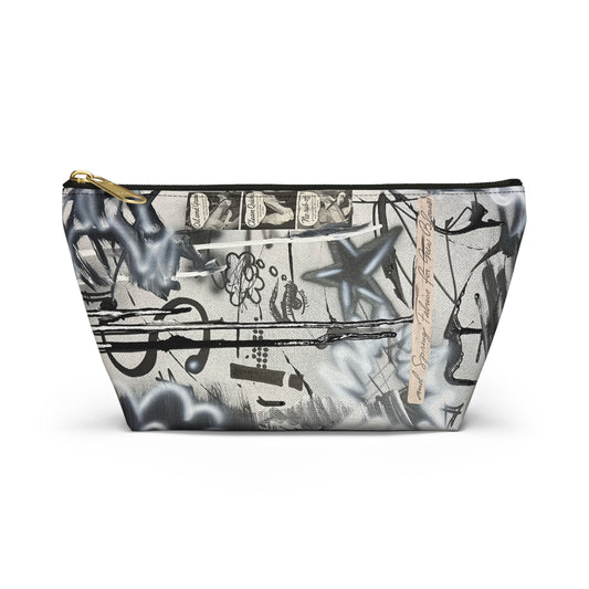 "monochrome mood" airbrush makeup pouch