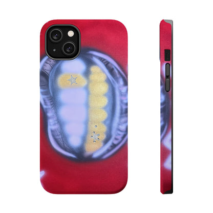 MagSafe "bite me bling" airbrush iPhone case