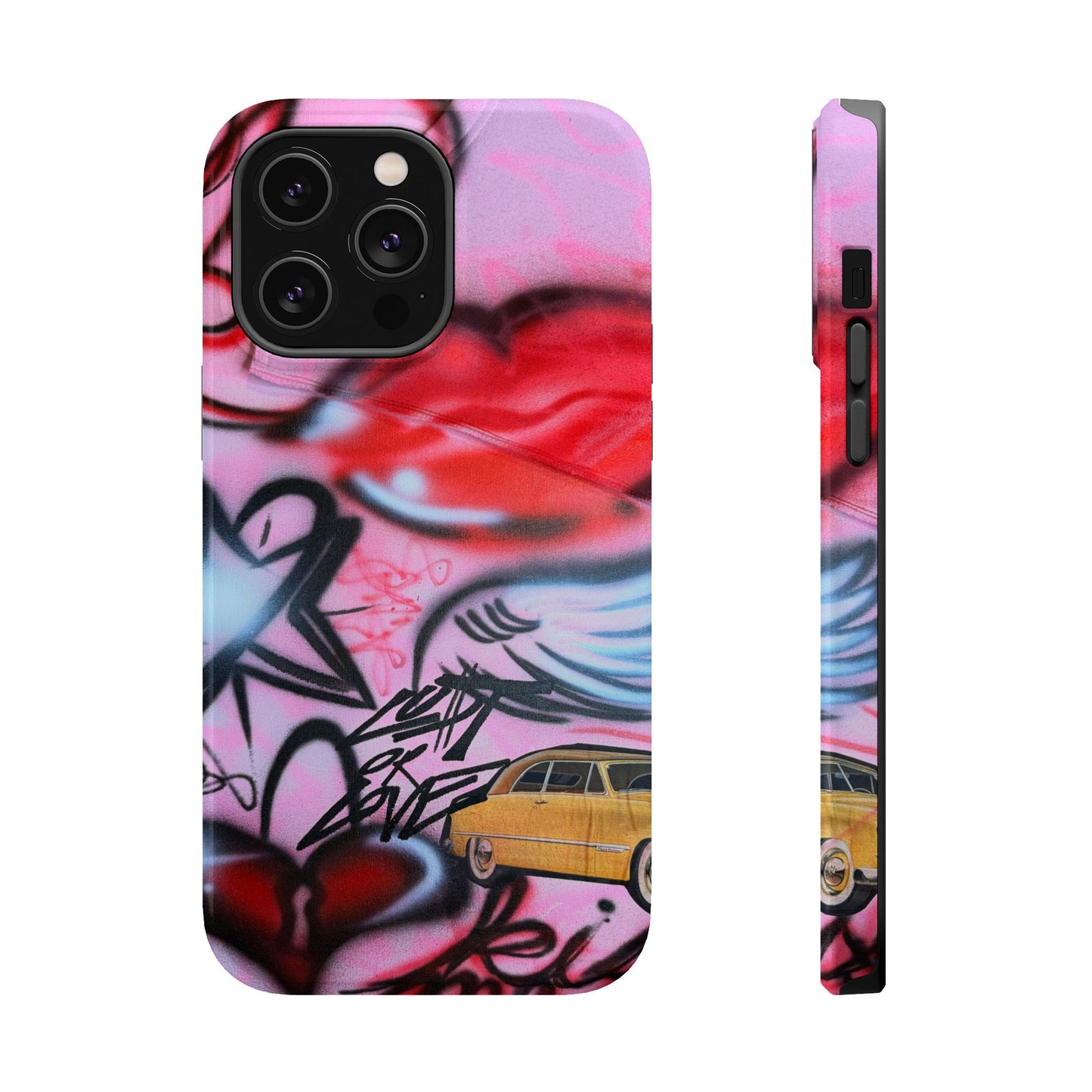 MagSafe "lust or love" airbrush iPhone case