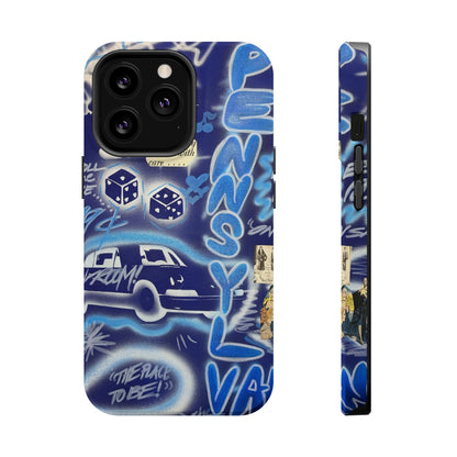 MagSafe "state college, pa" airbrush iPhone case