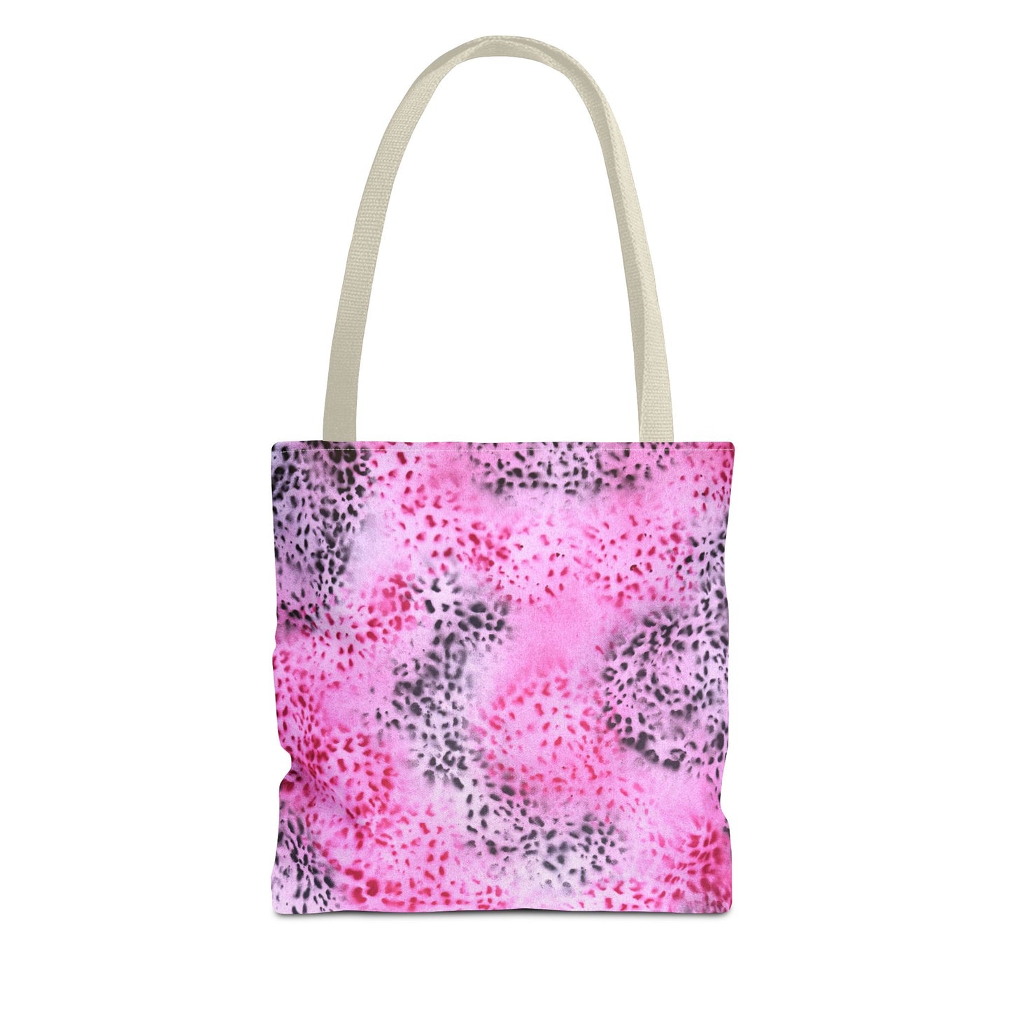 "pink cheetah pt. 2" airbrush tote bag