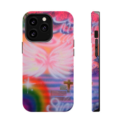 MagSafe "summer bliss" airbrush iPhone case