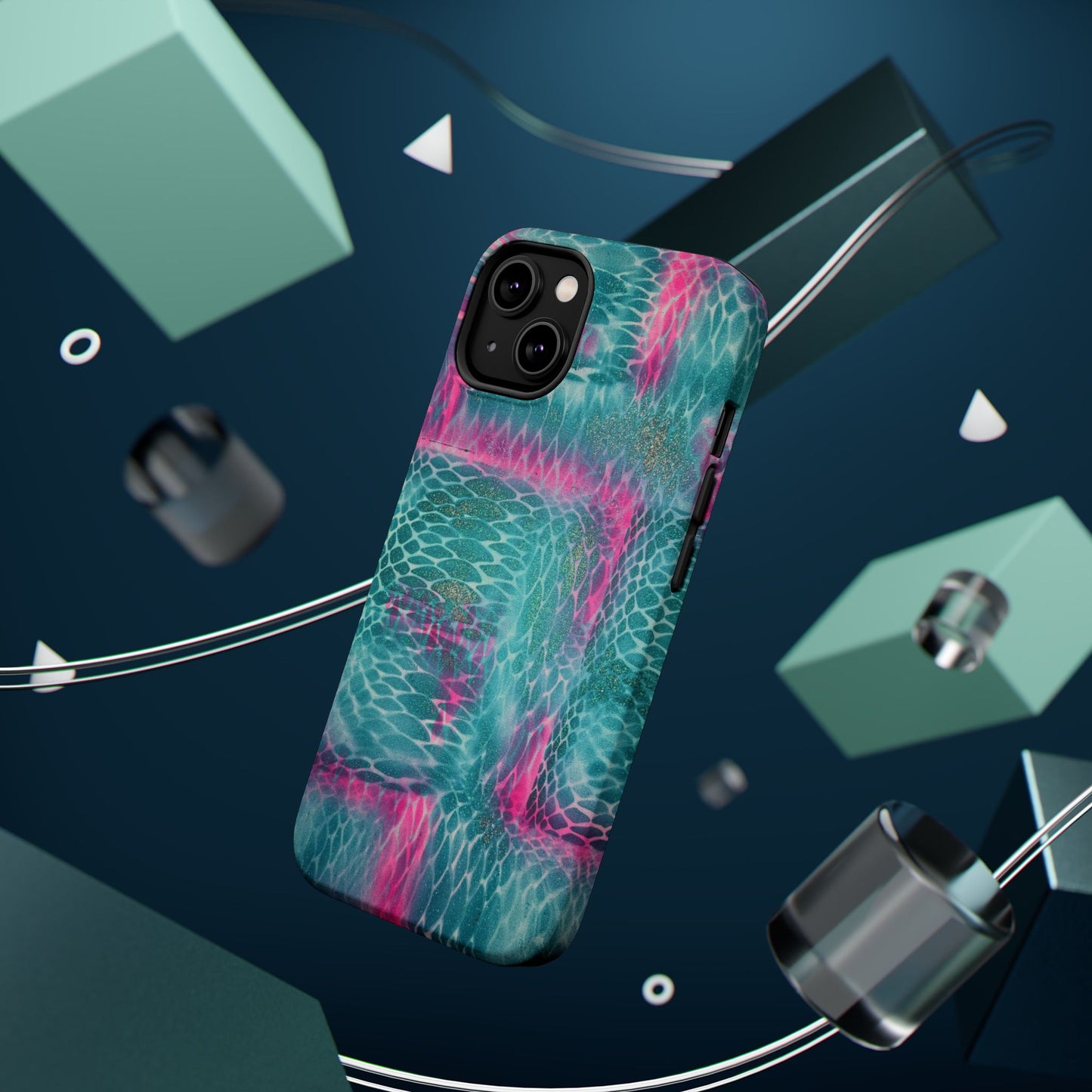 MagSafe "snakeskin" airbrush iPhone case