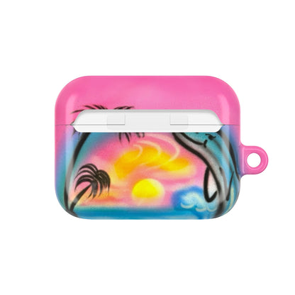 "dolphin love" airbrush airpod cases