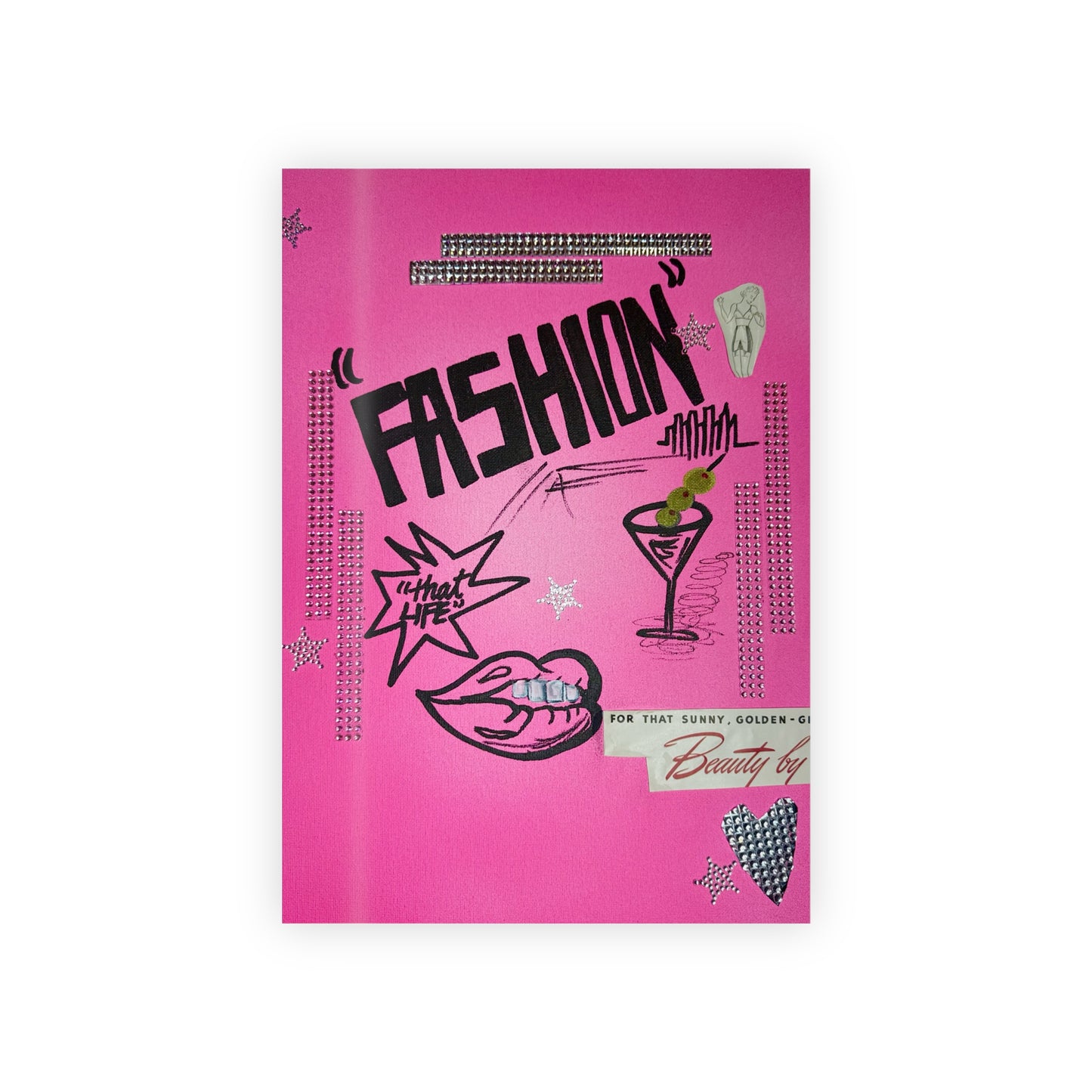 "high fashion" airbrush wrapping paper