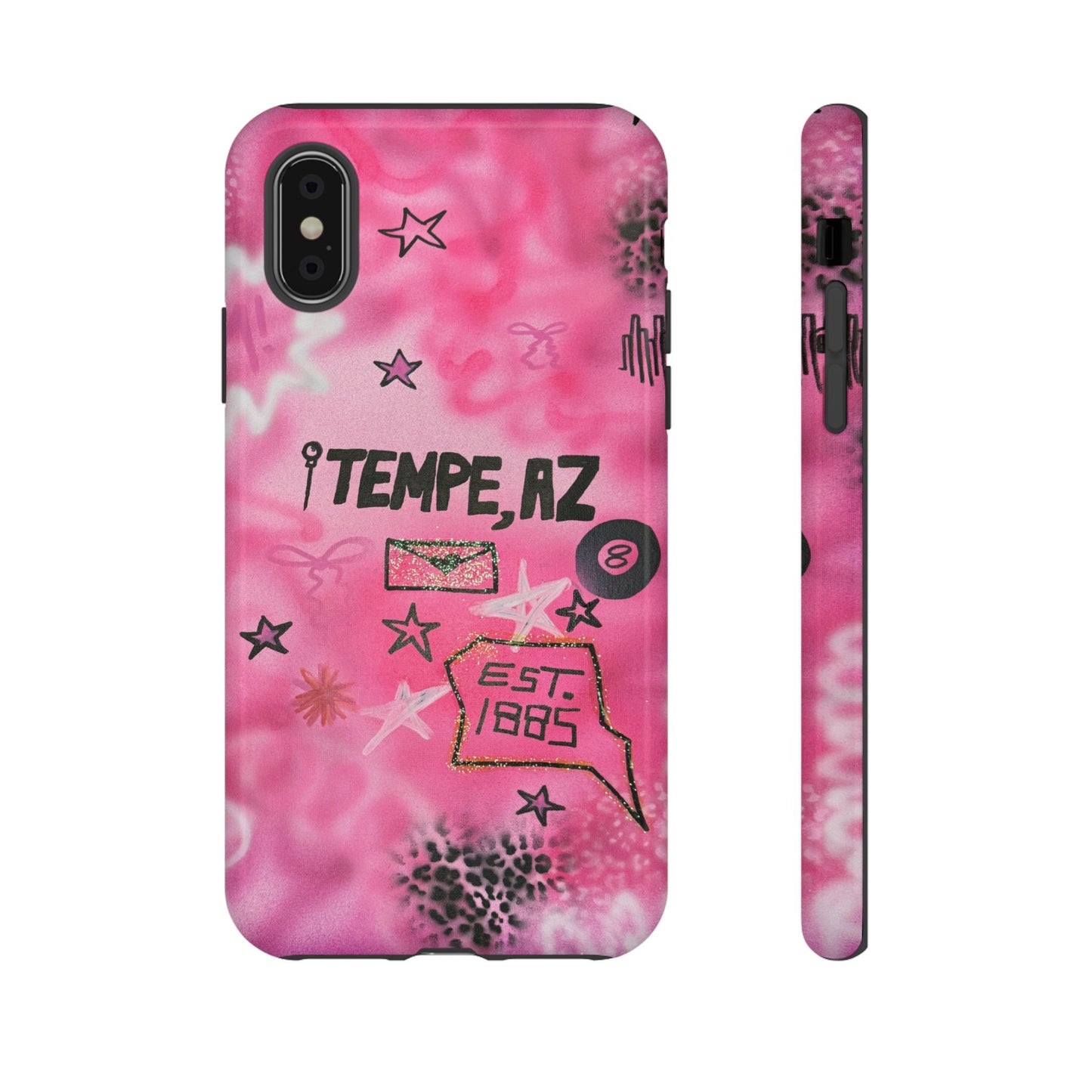 "arizona state university pt. 2" airbrush iPhone case