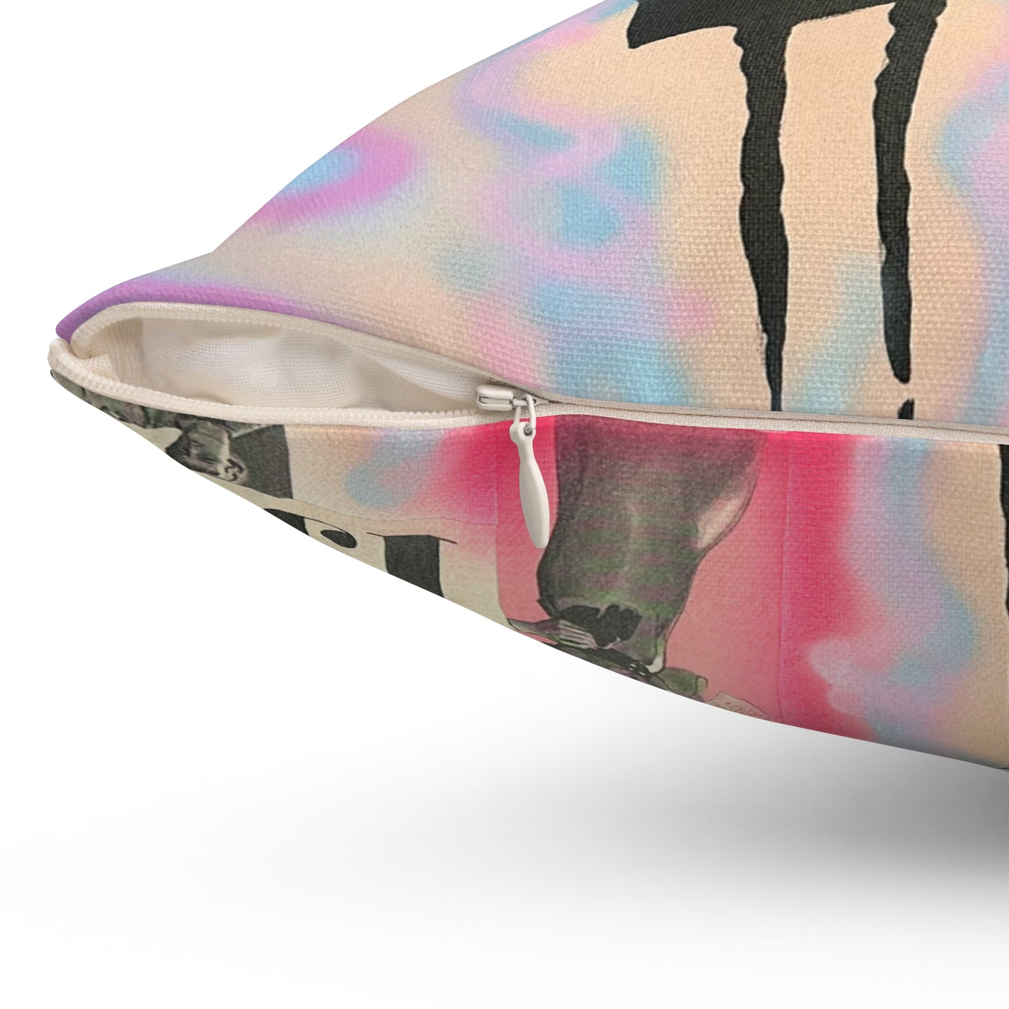 "new york, new york" airbrush pillow