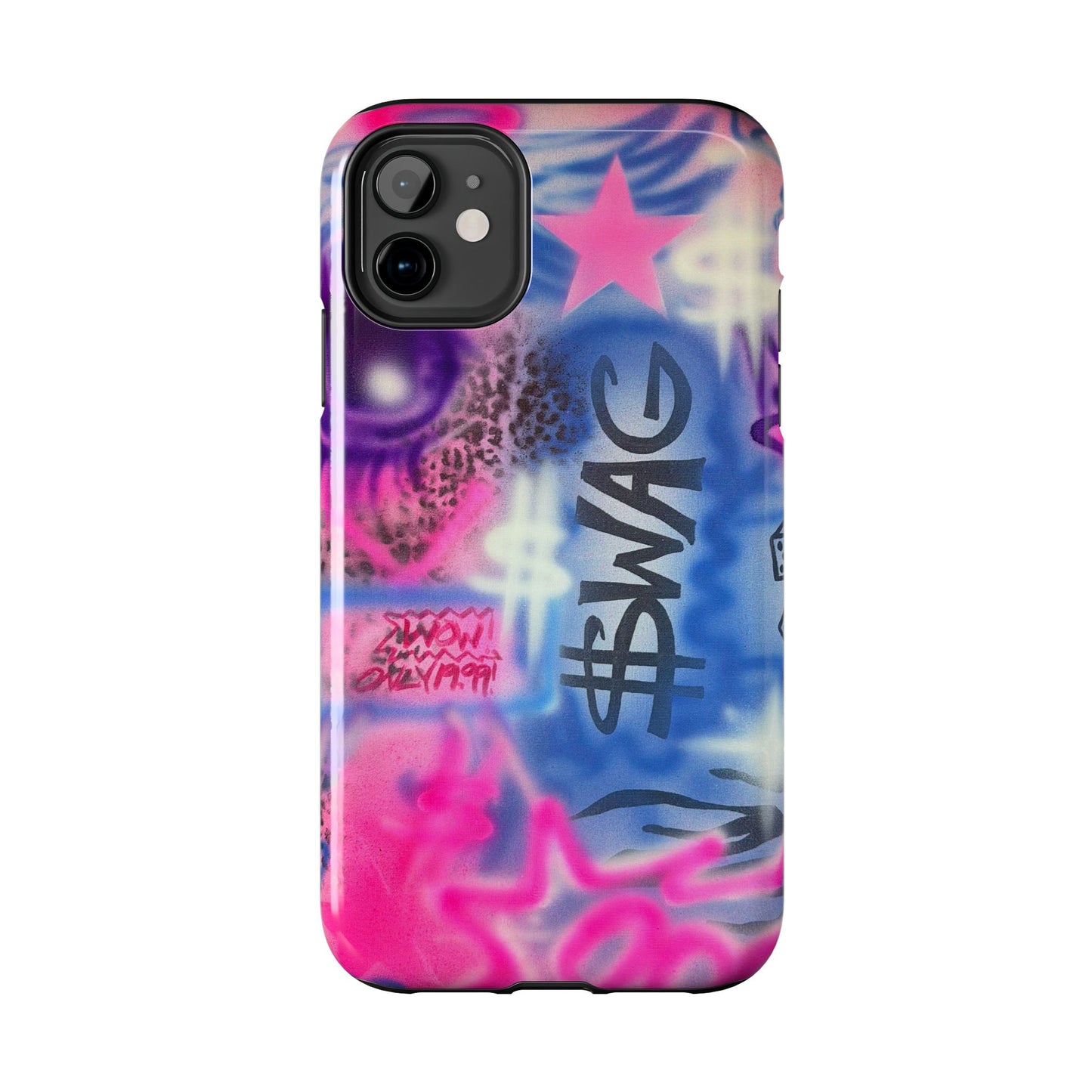 "$wag" airbrush iPhone case