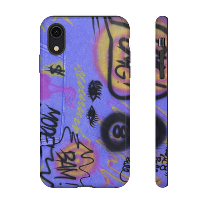 "eye$ on lies" airbrush iPhone case