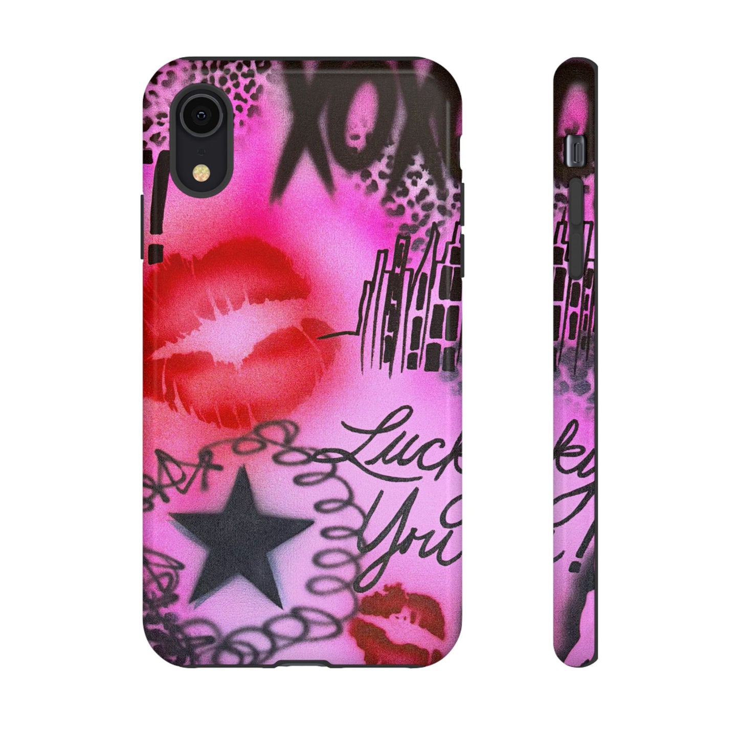 "ulterior motive" airbrush iPhone case