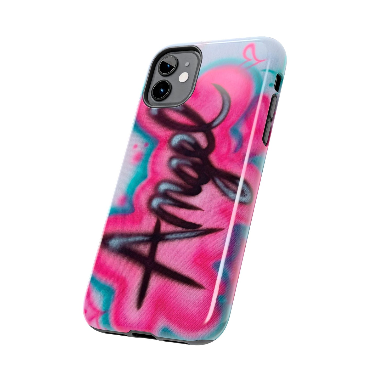 "angel" airbrush iPhone case